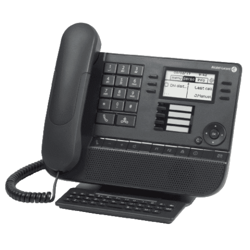 Alcatel Lucent 8028s WW Premium Deskphone Moon Grey 3MG27202WW